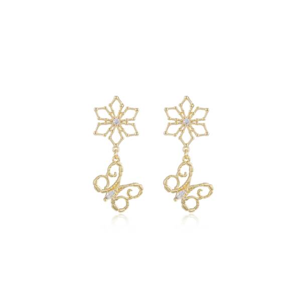 Medici flower earrings